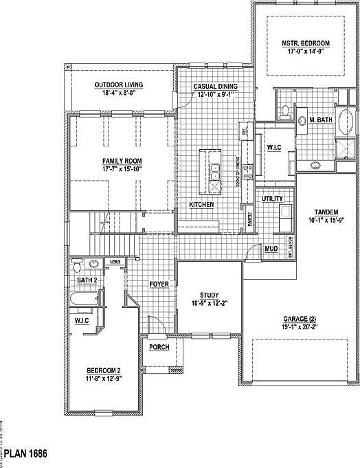 2nd image of 1017 Parkstone Dr