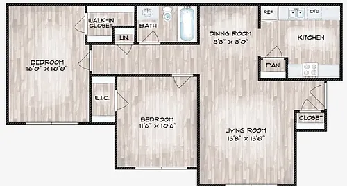 Floor plan B2