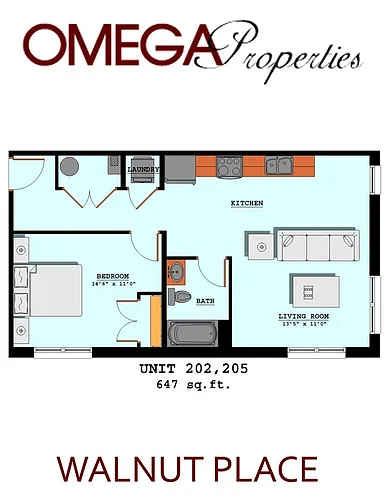 Floor plan 205