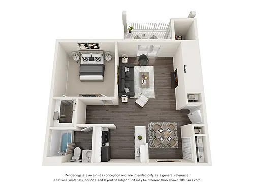 Floor plan The Briar A1A