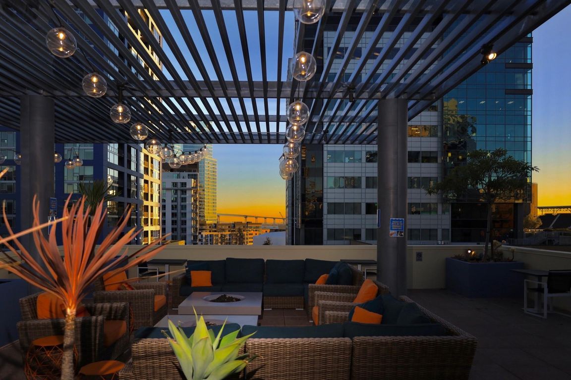 Vitamin-D Rooftop Lounge at Sunset