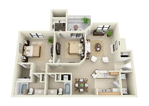 Floor plan The Birch