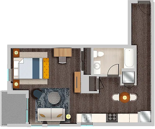 Floor plan A19