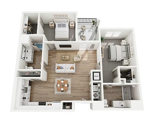 Floor plan The Camden