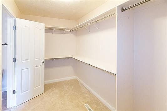 Huge master closet 