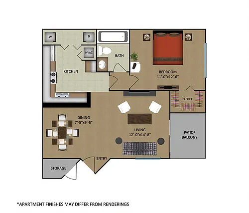 Floor plan Seville