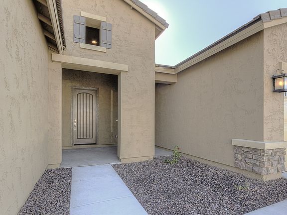 Welcoming Courtyard Entry