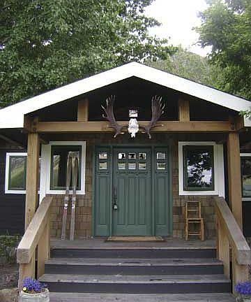 Front door steps