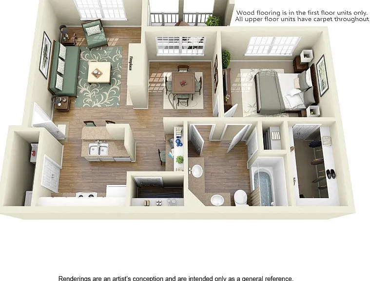 Cypress Lake at Stonebriar Apartments — Photo 12