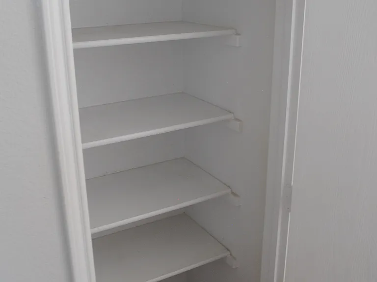 Hallway linen closet