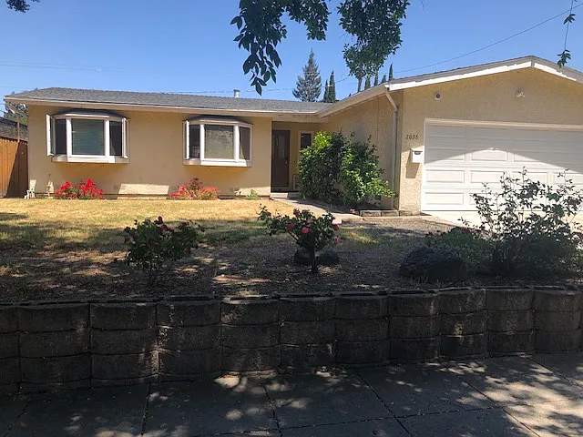 Warm and Charming Single Family House, Front View