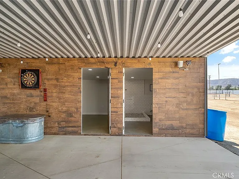 Entry to Barn Guest Suite and Bathroom