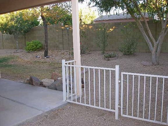 view from back patio