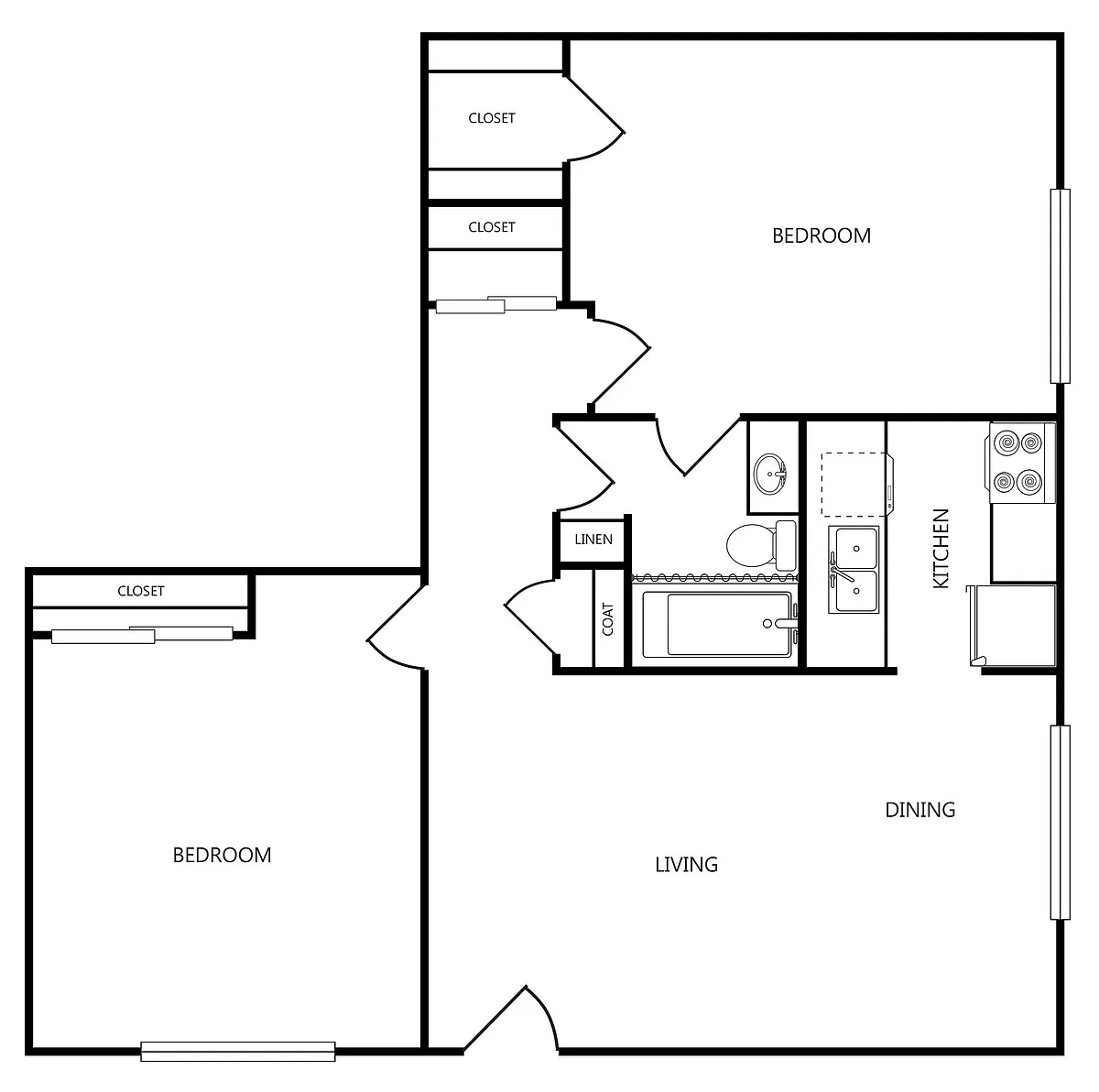 Floor plan B1
