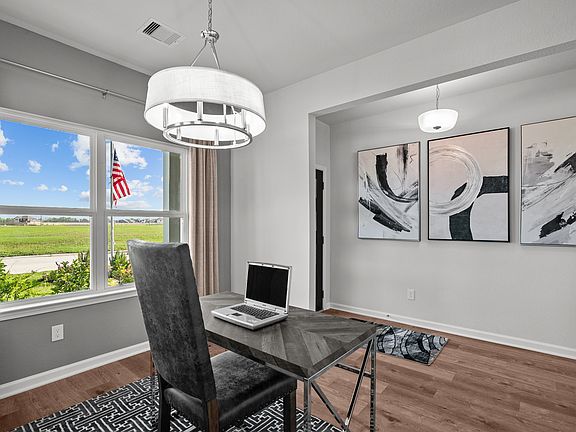 The Waring III- Dining Room as a Home Office