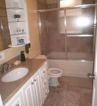 spacious bathroom