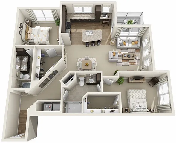 Floor plan Amber
