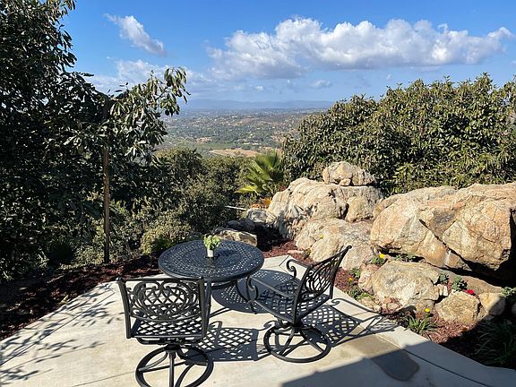 Gorgeous West-facing views from your private concrete patio