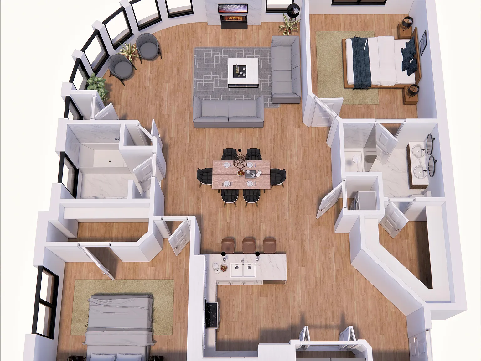 Premier Luxury Apartments - 617 — Photo 2