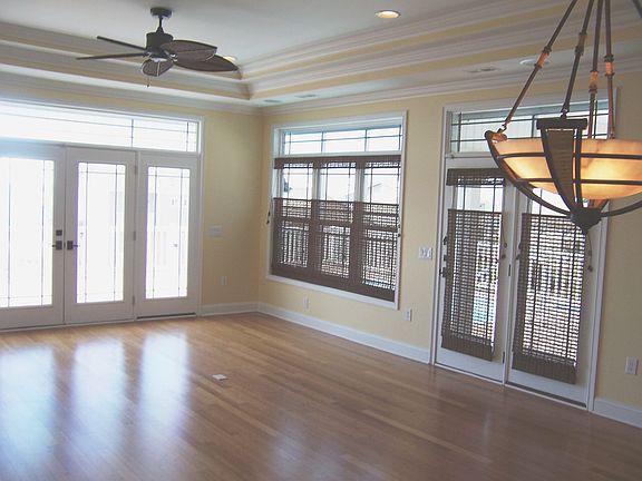 lots of room in this bright living area complete with gas fireplace