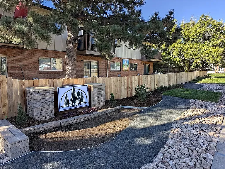 Arvada Pines Front Landscape