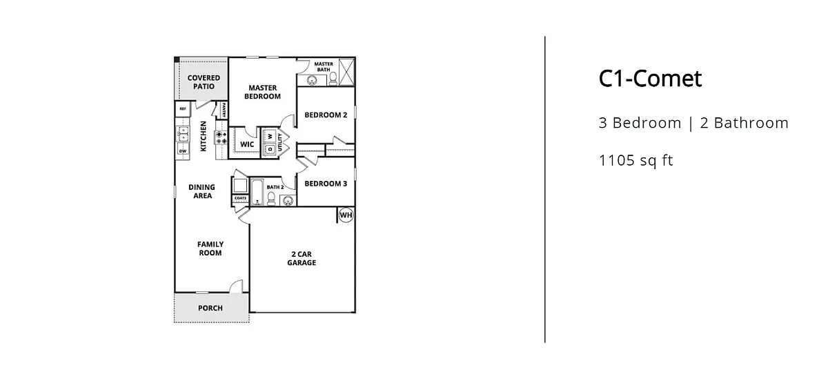 Floor plan C1-Comet