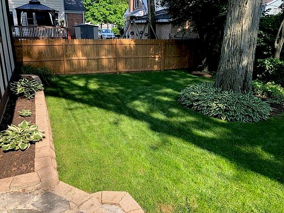 Fully Fenced Yard perfect for pets and children.