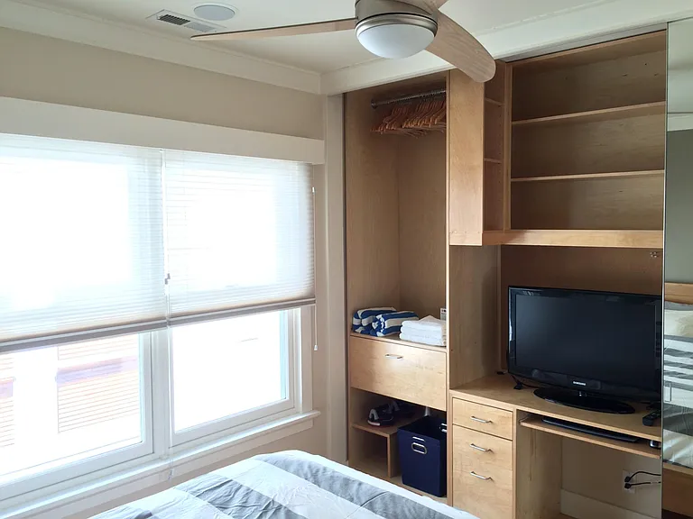 2nd bedroom built-ins and workstation