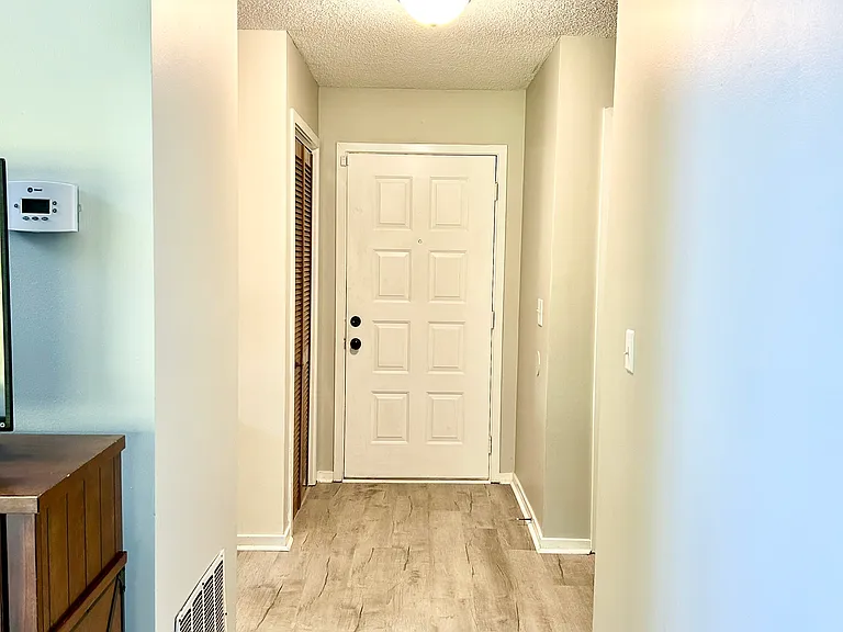Entrance with New LVP Flooring