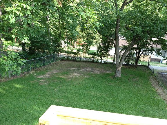 View of Fenced Backyard