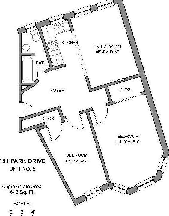 layout of apartment