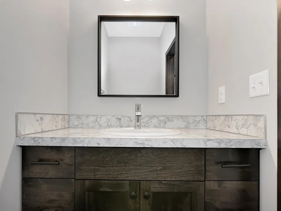 Entry bathroom