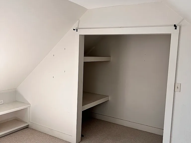 Large storage closet on 3rd floor