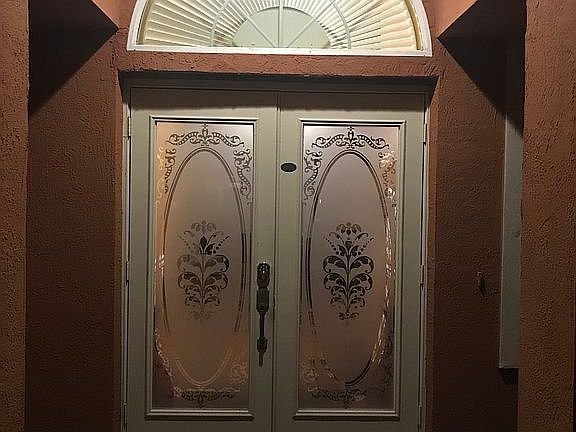 Front Entrance Double Doors