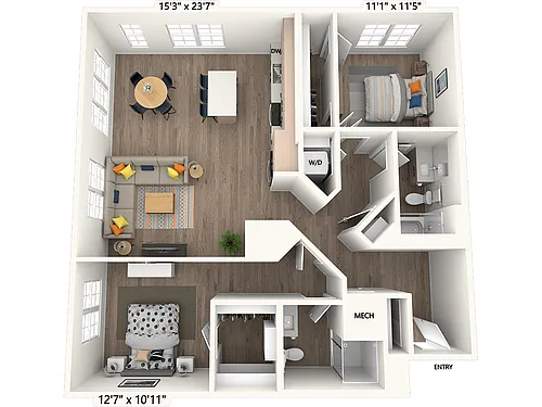 Floor plan B-04-Scheme III