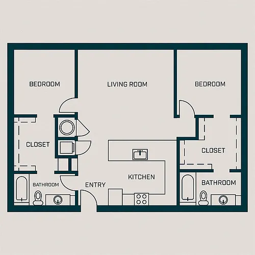 Floor plan The Hamilton