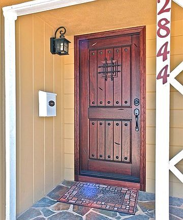 Custom Mediterranean door