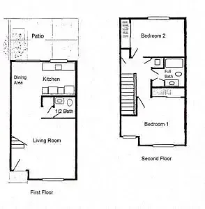 Floor plan 2X15