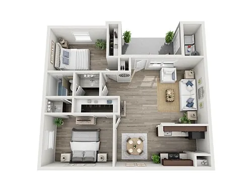 Floor plan B3