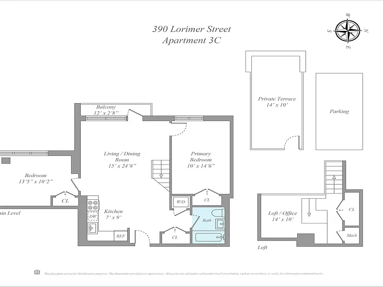 390 Lorimer St #3C — Photo 2