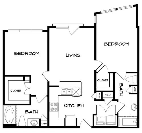 Floor plan B1