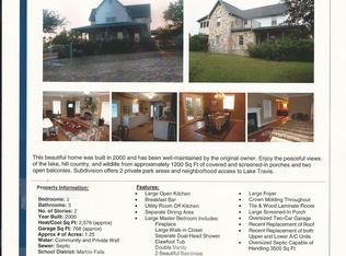736 Nomad Dr, Spicewood, TX 78669