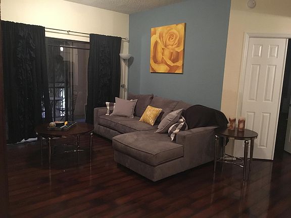 Spacious Living room with updated laminate flooring