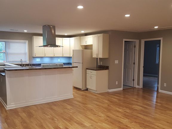 Main floor kitchen and bedrooms