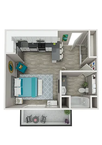 Floor plan Hatfield