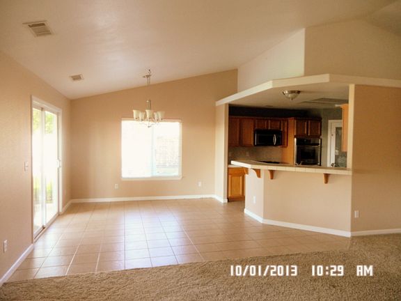 view from living room