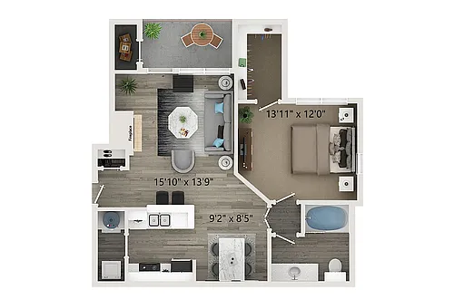 Floor plan A1
