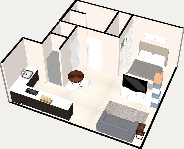 3D Rendering, View 1