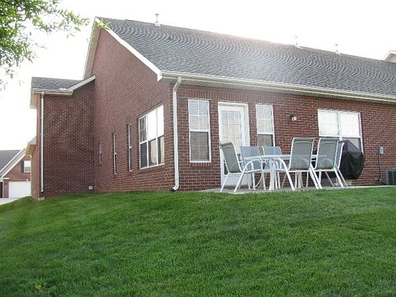 Rear patio