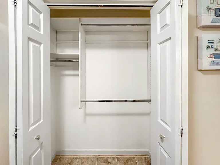 Everything about this masion screams luxury and room 1 truly speaks luxury. With this closet all of your things are well placed and you wouldn't have to look for anything.
